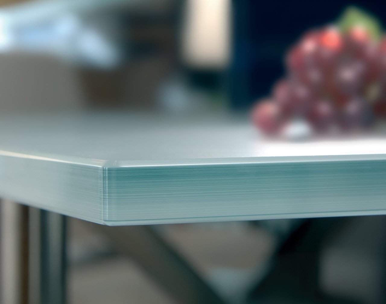 Glas keukenblad