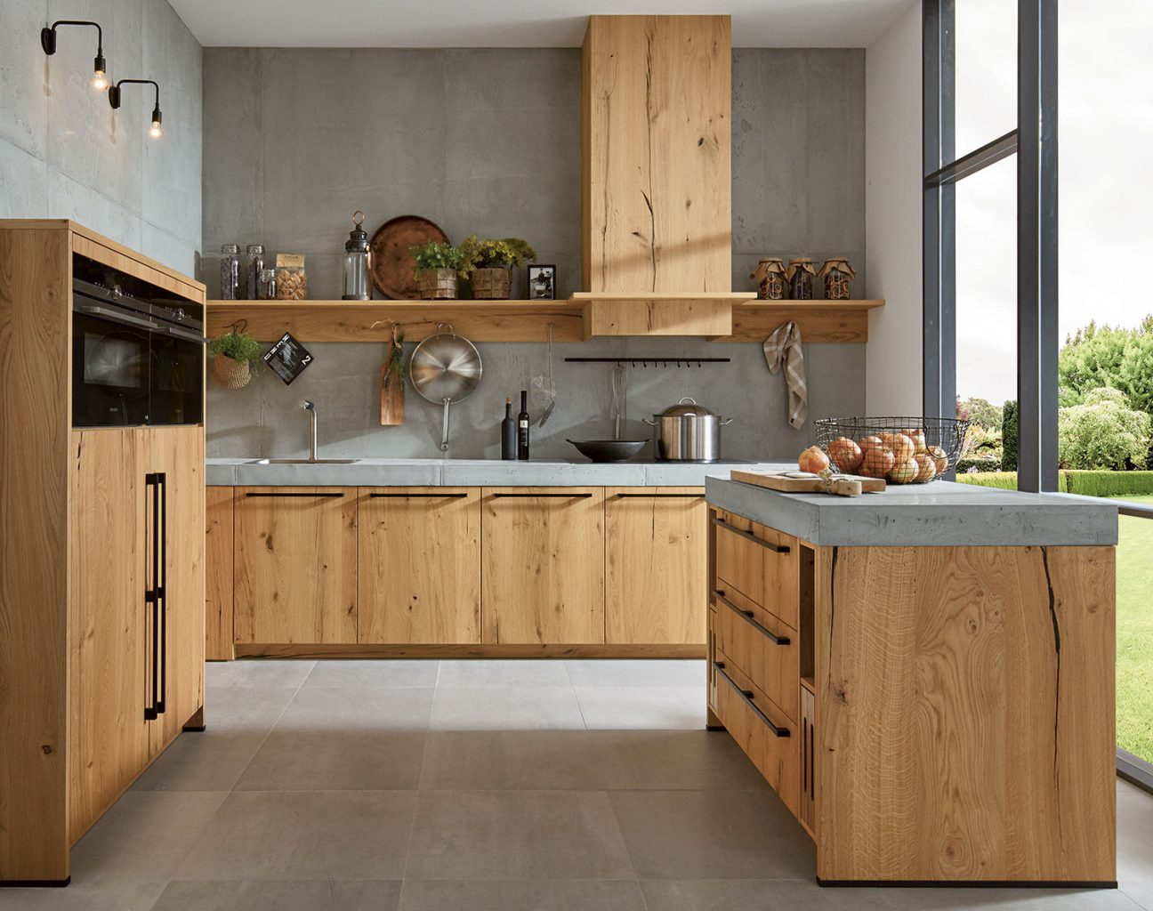 houtlook keuken van Huysinc