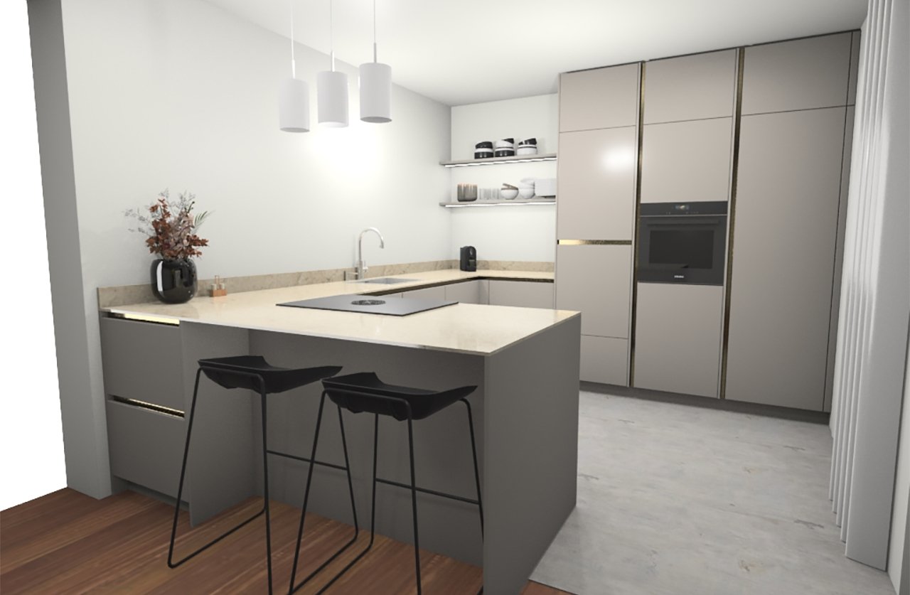 Keuken_Marieke en Pieter_3d ontwerp