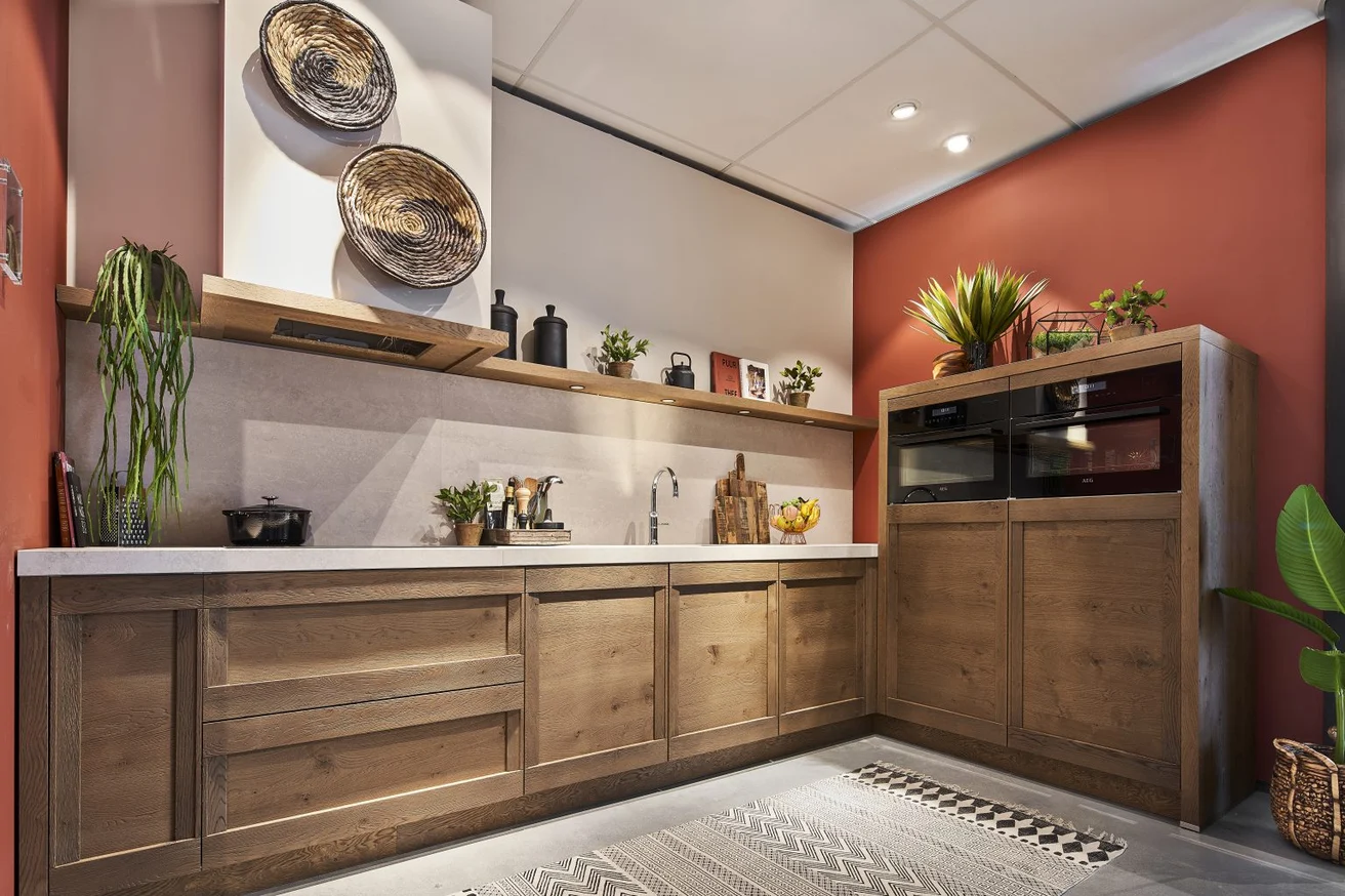 Warme aardetinten en rijke natuurlijke materialen