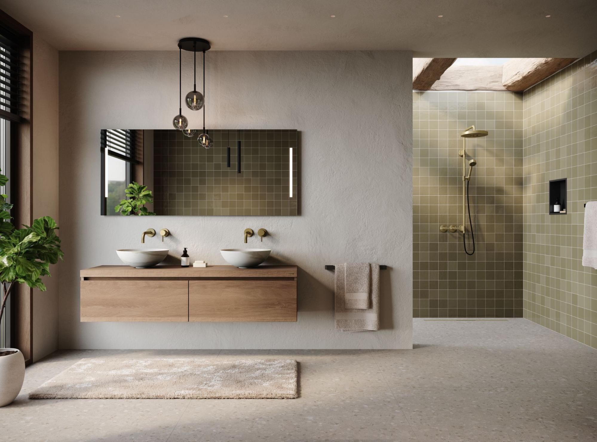 Open doucheruimtes en een spa-gevoel