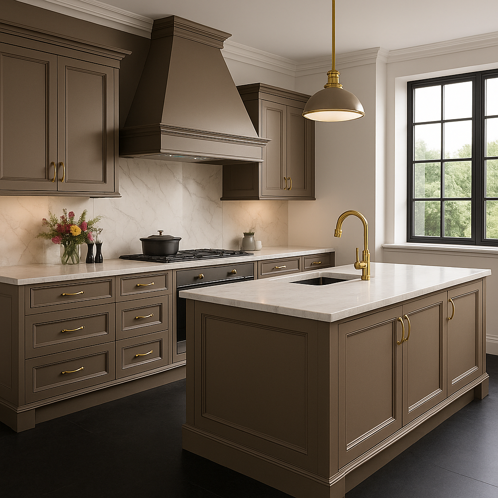 Taupe keuken