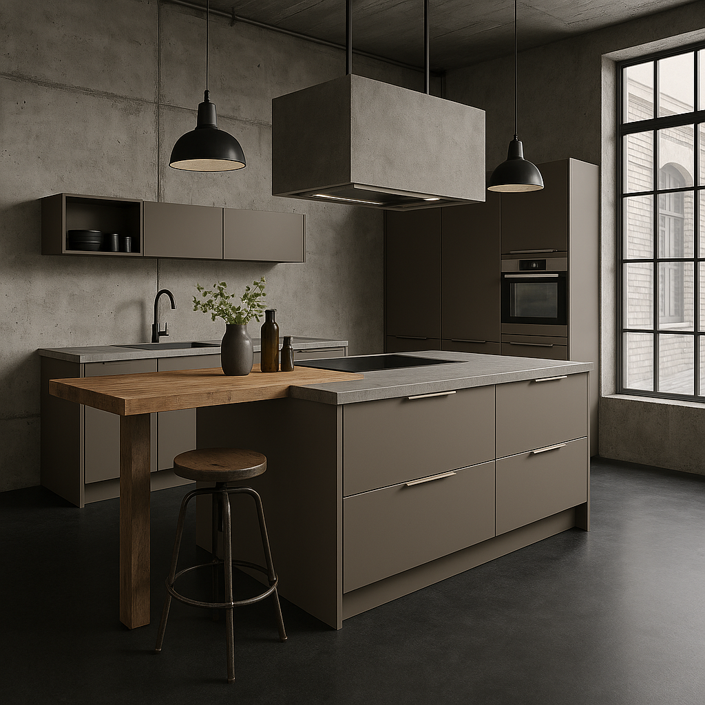 Taupe keuken