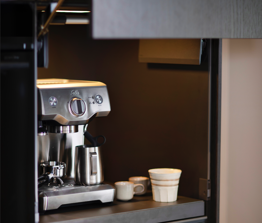 Koffiehoek bij Huysinc