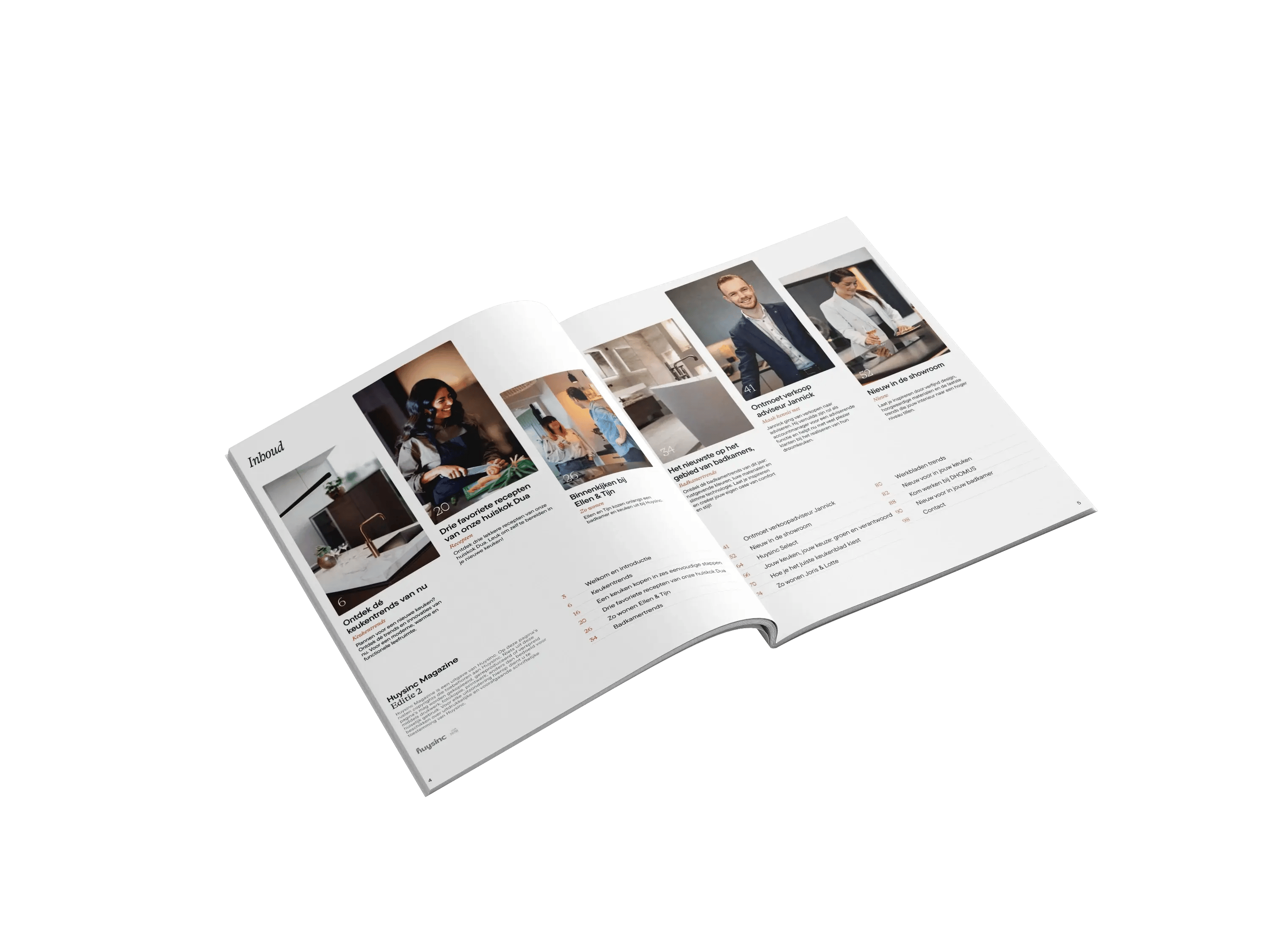 Huysinc Magazine Spread