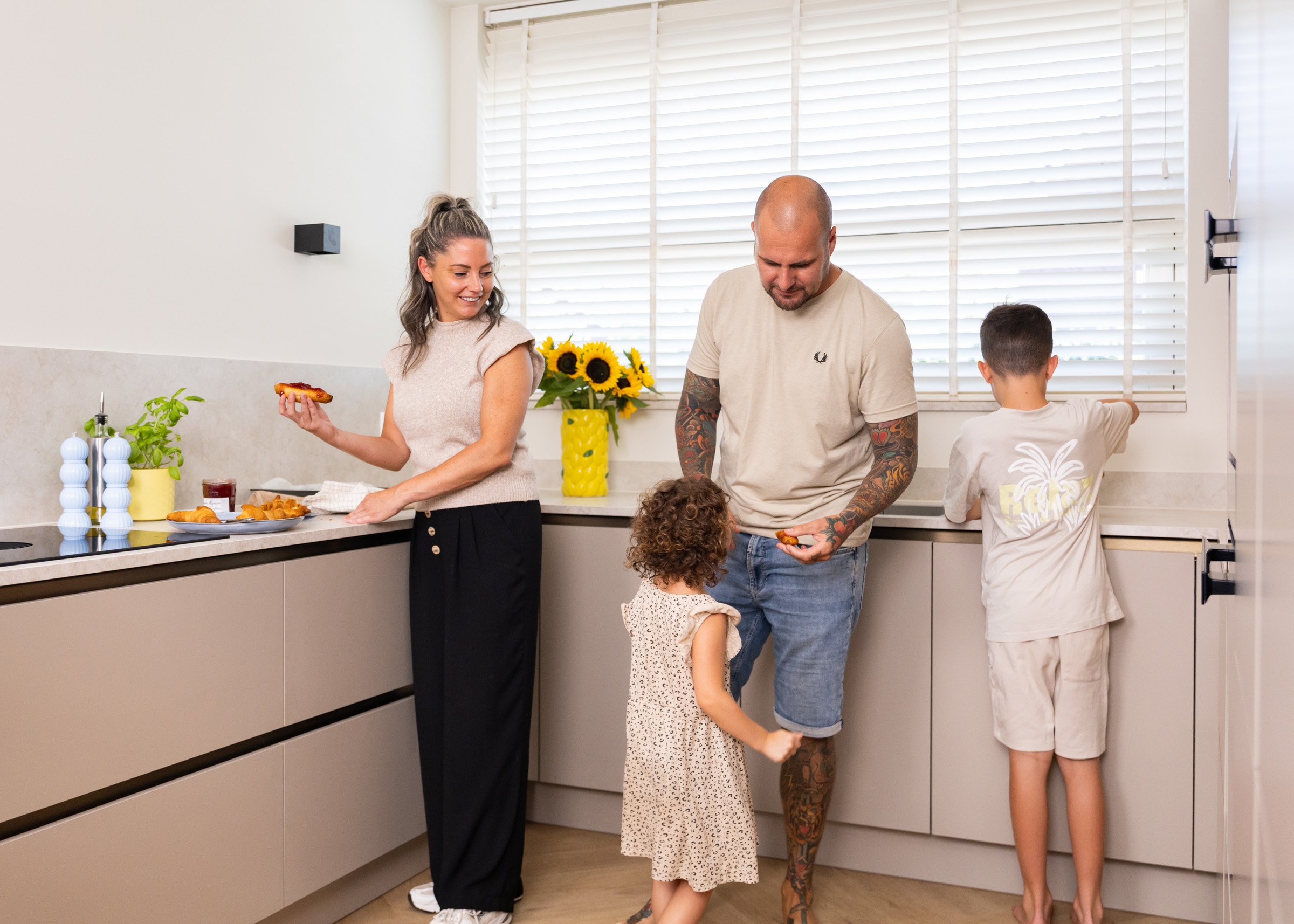 Open familiekeuken