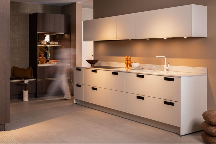 Strakke luxe keuken