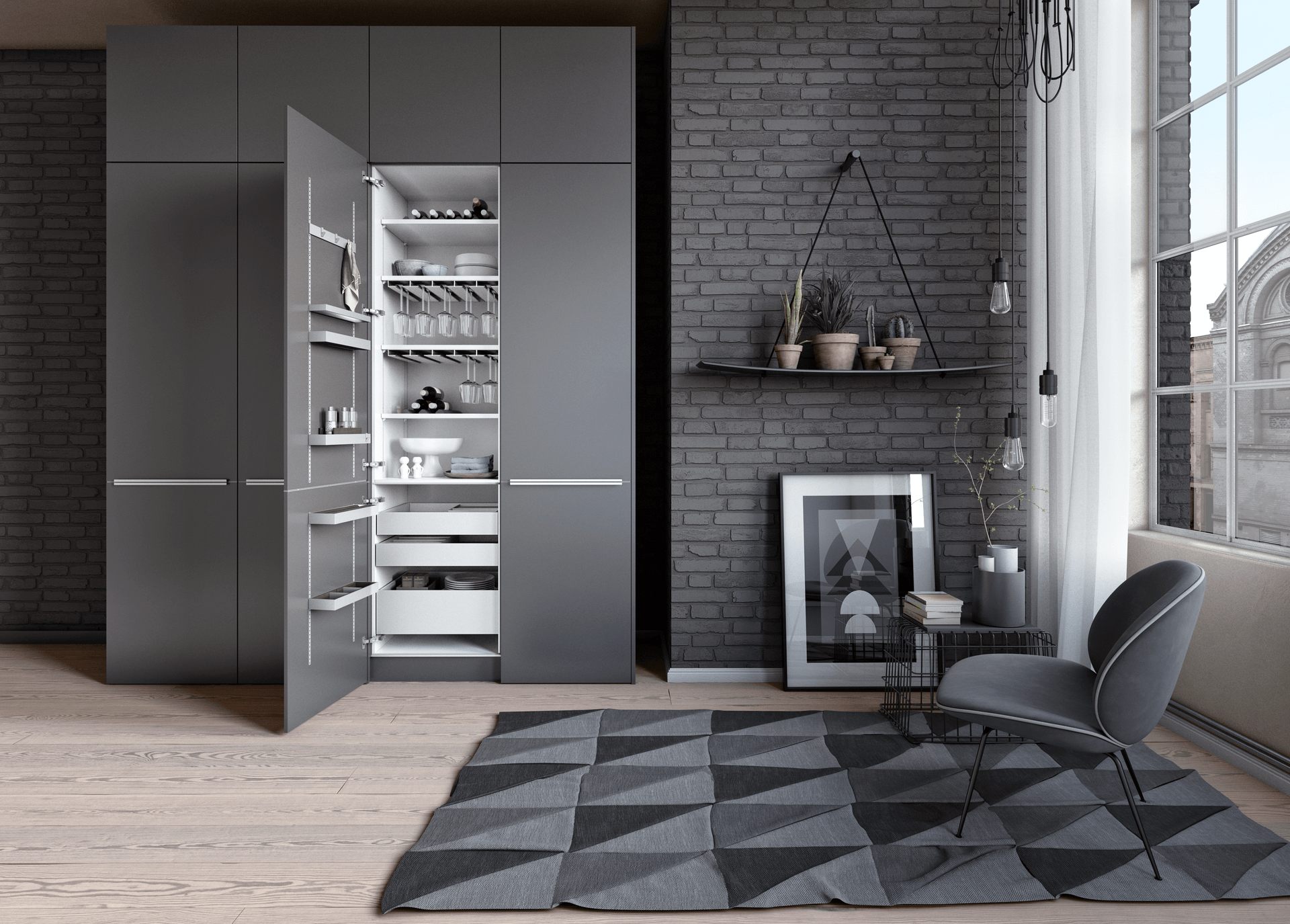Industriële keuken