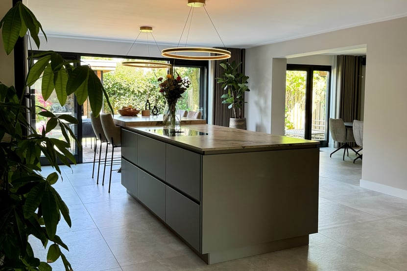 Eiland in leefkeuken